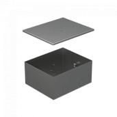Коробка металлическая BOX/4 с крышкой для заливки в пол 159,6х133,6х75,8мм для люков 70040 70141 Ecoplast