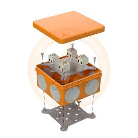 Коробка огнестойкая для о/п двухкомпонентная 60-0300-FR2.5-4 Е15-Е120 100х100х50 60-0300-FR2.5-4 Промрукав