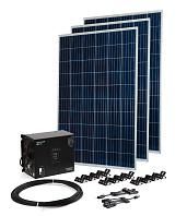 Комплект TEPLOCOM Solar-1500 + Солнечная панель 250 Вт х 3 Бастион