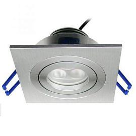 Светильник светодиодный встраиваемый LED-N11 220В 35Вт 195Лм WW-теплый IP40 поворотный Litewell