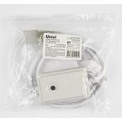 Провод электрический для светодиодных лент ULS-N22 RGB NEON 220В 8x18мм 4 контакта. UCX-SP4/N22 WHITE 1 STICKER Цвет белый  UL-00005799 TM Uniel