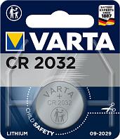 Элемент питания CR2032 Professional Electronics дисков 3В бл/1 (06032 101 401) батарейка литиевая 6032101401 VARTA