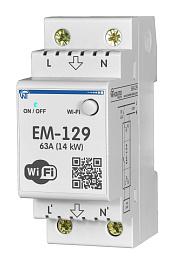 Счетчик электроэнергии с функцией защиты и управления Wi-Fi ЕМ-129-14 кВт (63А) 3425680129 Новатек-Электро