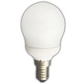 Лампа КЛЛ энергосберегающая 9Вт Е14 ELG G45 4100К дневной свет шар 86х45 ECOLA