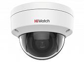 Камера видеонаблюдения (видеокамера наблюдения) уличная купольная IP 2Мп с ИК-подсветкой до 30 м, объектив 2.8 мм DS-I202(D) (2.8mm) HiWatch