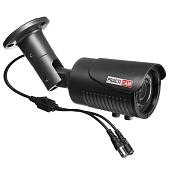 Камера видеонаблюдения (видеокамера наблюдения) аналоговая уличная цилиндрическая MHD 5Мп, объектив 2,8-12 мм (99-24°); Starlight.plus, ИК 50 м PRACTICAM PT-MHD5M-MB-V