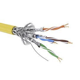 Кабель витая пара CAT 7, S/FTP, нг(А)-HF, бухта 500м, аква RN7SFA01YL DKC