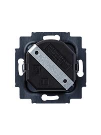 Светорегулятор (диммер) LEVIT скрытой установки поворотно-нажимной 60-600Вт R серебро / дымчатый чёрный 2CHH942247A6070 ABB