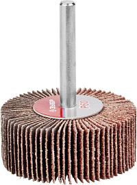 Круг шлифовальный  веерный лепестковый, на шпильке, тип КЛО, зерно-электрокорунд нормальный, P60, 20х50мм ЗУБР "МАСТЕР" 36601-060