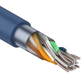 Кабель связи витая пара FTP 4PR 23AWG CAT6   01-0147 REXANT