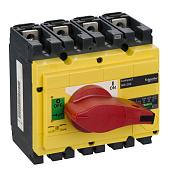 Выключатель-разъединитель INS250 4п красно-желтый 31127 SE