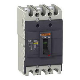 Выключатель автоматический 30А 3П трехполюсный 10кА IP20 EASYPACT EZC100F3030 Systeme Electric