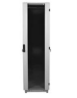 Шкаф телекоммуникационный напольный 42U (600x1000) дверь стекло ШТК-М-42.6.10-1ААА ЦМО