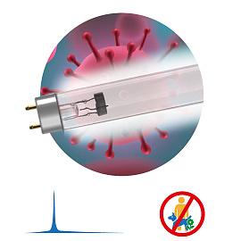 Лампа ультрафиолетовая бактерицидная UV-С ДБ 30 Т8 G13 30 Вт Т8 ЭРА