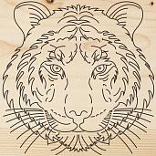 Доска для выжигания 1 шт. «Тигр» 12-0903