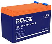 Аккумулятор свинцово-кислотный (аккумуляторная батарея)  12 В 9.0 А/ч HRL 12-9 Х DELTA