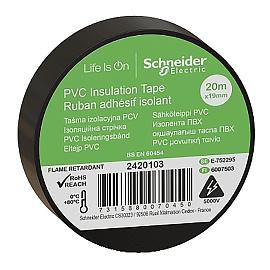 Изолента ПВХ 19мм х 20м черная IMT38203 Schneider Electric