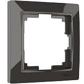 Рамка одноместная Snabb basic серо-коричневый IP20 W0012007 Werkel